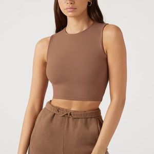 Joah Brown Second Skin Tank Sueded Mocha M/L